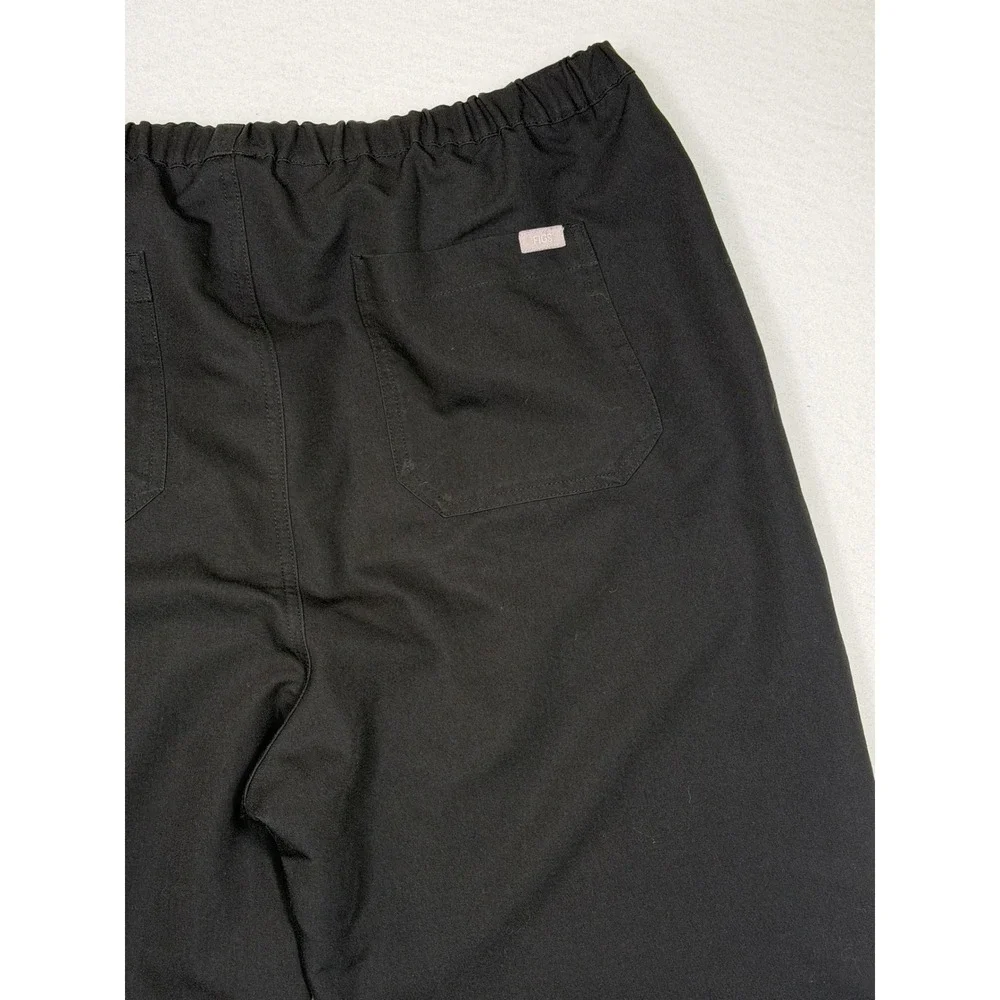 FIGS Pisco Scrub Pants‎ Mens XXL Black Technical Collection FM4500 Drawstring